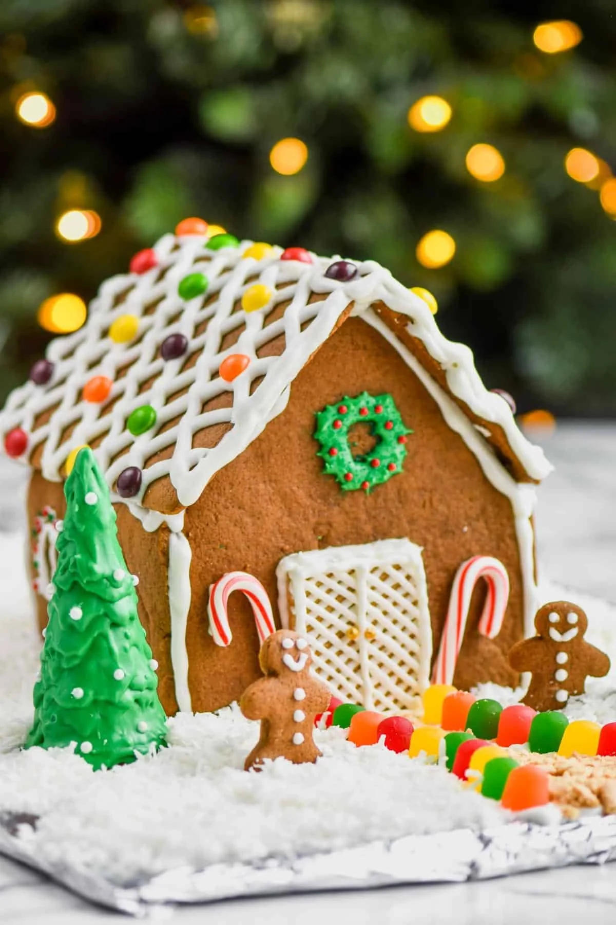 Gingerbread House Template Round Up — Sleepingmakesmehungry inside Martha Stewart Gingerbread House Template