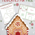 Gingerbread House Templates For Free | Temploola Regarding Gingerbread House Free Templates
