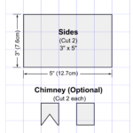 Gingerbread House Templates (Printable Patterns & Stencils) – Free For Free Printable Templates For Gingerbread House