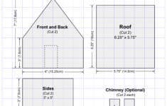 Gingerbread House Templates (Printable Patterns & Stencils) – Free pertaining to Free Printable Gingerbread House Template