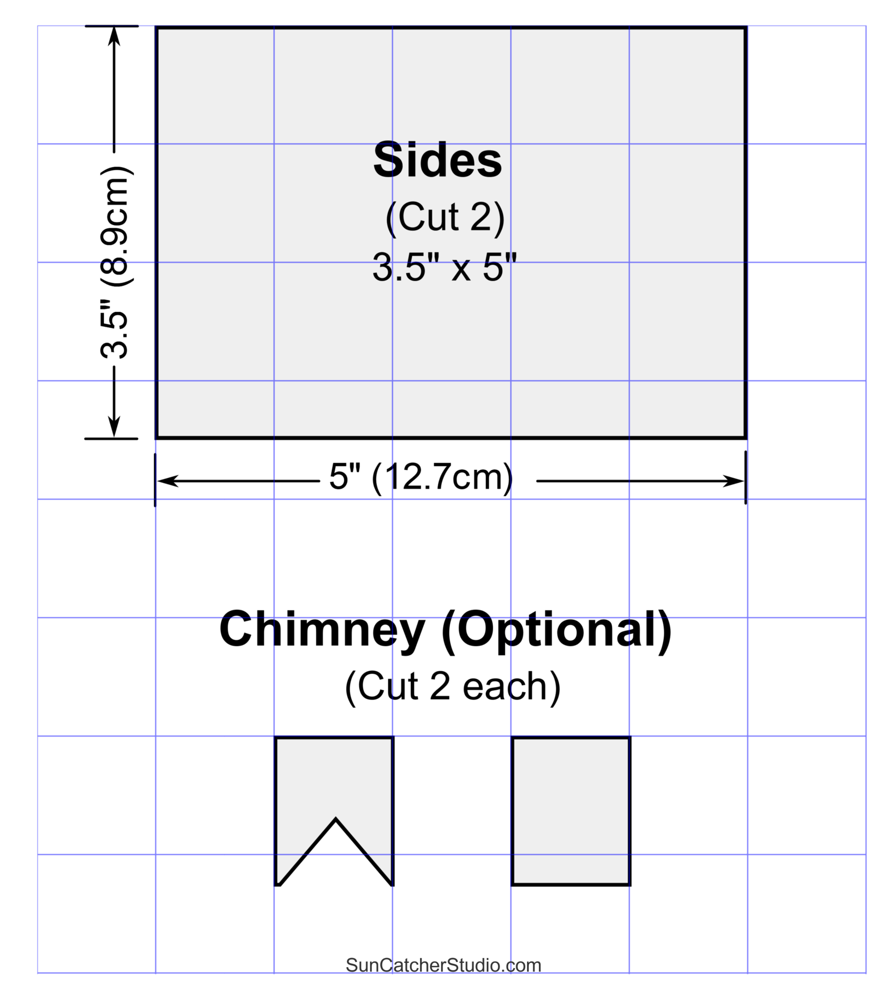 Gingerbread House Templates (Printable Patterns &amp;amp; Stencils) – Free regarding Free Printable Gingerbread House Template With Measurements