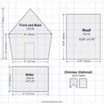 Gingerbread House Templates (Printable Patterns & Stencils) – Free Throughout Gingerbread Victorian House Template