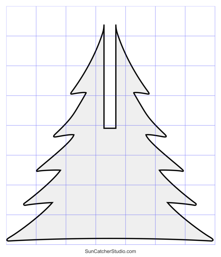 Triangle Gingerbread House Template
