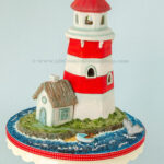 Gingerbread Lighthouse Cookie Cutter Set   Etsy Throughout Lighthouse Gingerbread House Template