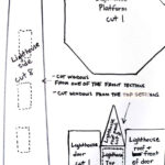 Gingerbread Lighthouse Template Printable Download   A Cake To With Lighthouse Gingerbread House Template