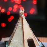 Gingerbread Tipi Regarding Teepee Gingerbread House Template