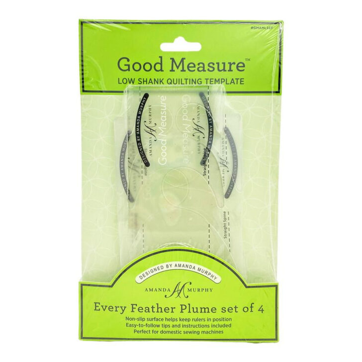 Feather Quilting Template Set of 4 Feather Quilting Template Set of 4