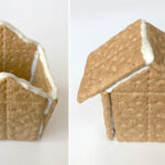 Graham Cracker Gingerbread Houses {The Easy Way!}   It'S Always Autumn Inside Pattern Graham Cracker Gingerbread House Template