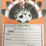 Happy Days In First Grade: A New Name & A Turkey Freebie! Inside I Am Not A Turkey Writing Template