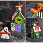 Haunted Gingerbread House For Halloween   Haniela'S: Recipes And Throughout Nightmare Before Christmas Gingerbread House Template