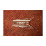 Heritage Feather Cutting Template   Natural | Merlin Archery With Feather Template Archery