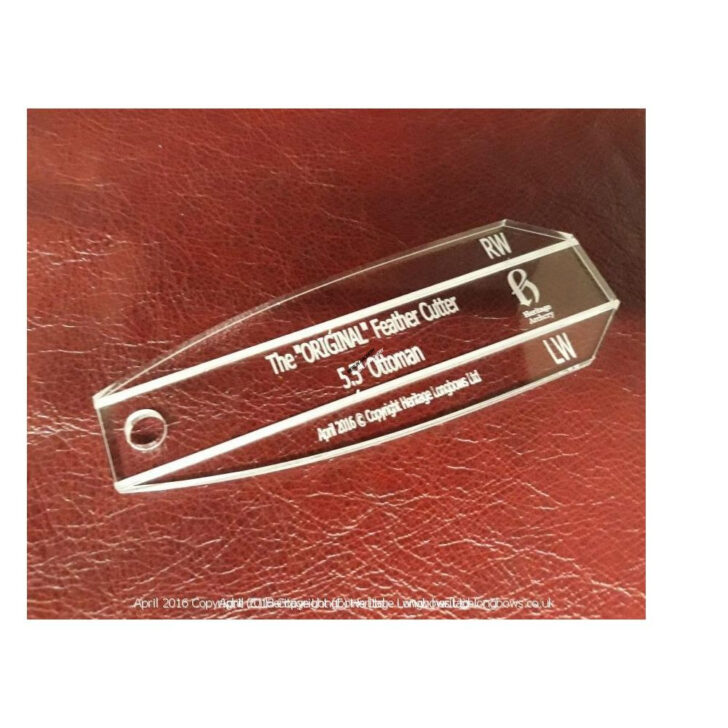 Feather Cutting Template Feather Cutting Template