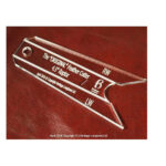 Heritage Feather Cutting Template   Raptor | Merlin Archery Intended For Feather Cutting Template