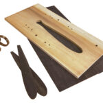 High Flying Feather Veneer   Finewoodworking Intended For Router Feather Shaped Template