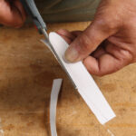 High Flying Feather Veneer   Finewoodworking With Router Feather Shaped Template