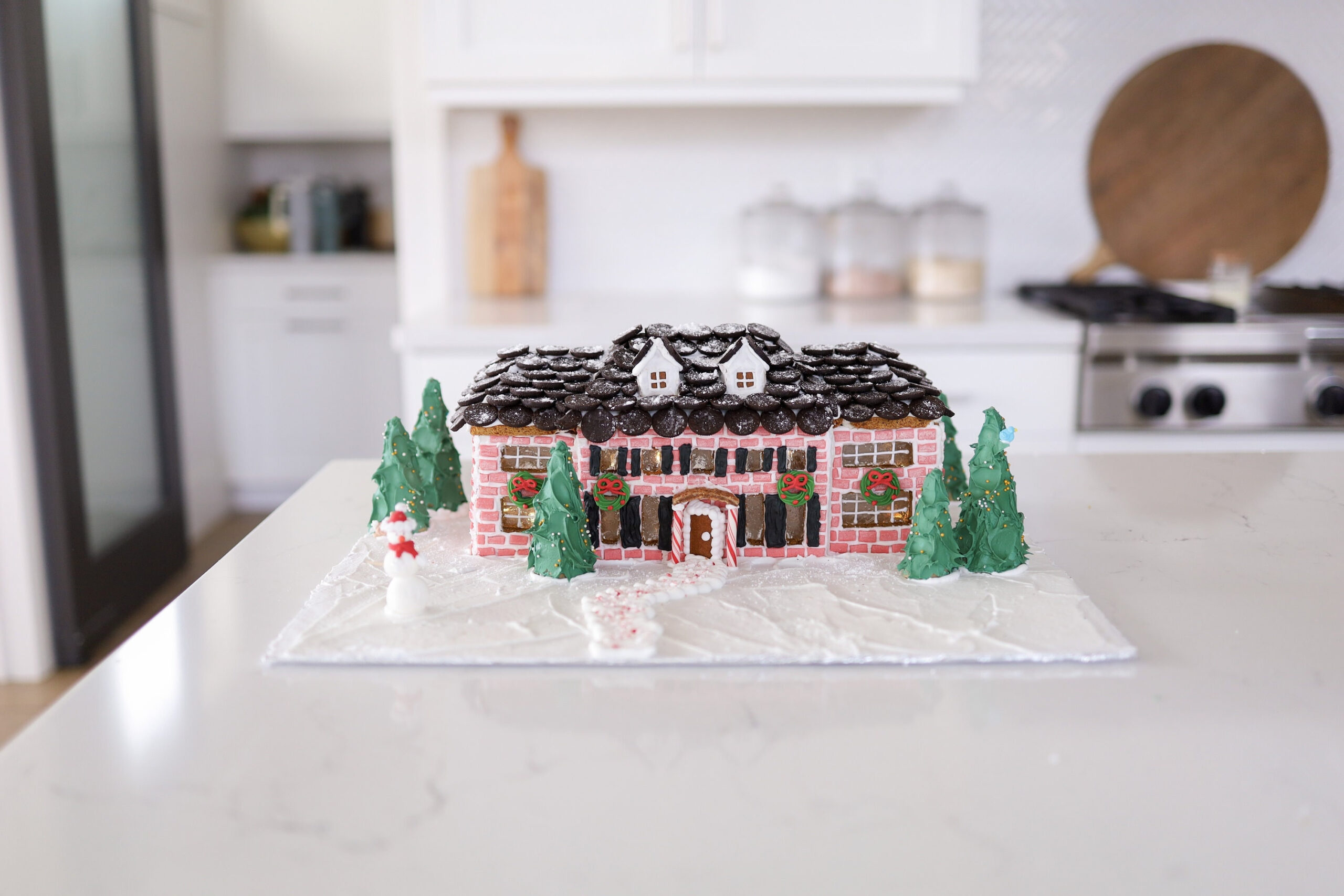 Home Alone House [Gingerbread Template] - Etsy with regard to Home Alone Gingerbread House Template
