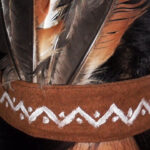 How To Create A Simple Indian Feather Headdress   Diy Style Tutorial    Guidecentral Throughout Feather For Indian Hat Template