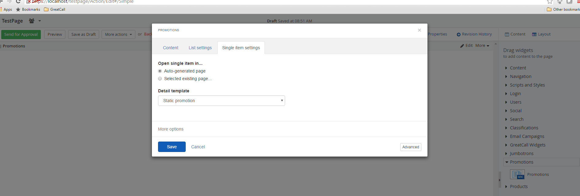 How To Display Single Custom Content Type - Sitefinity - Front regarding Sitefinity Feather Widget Template