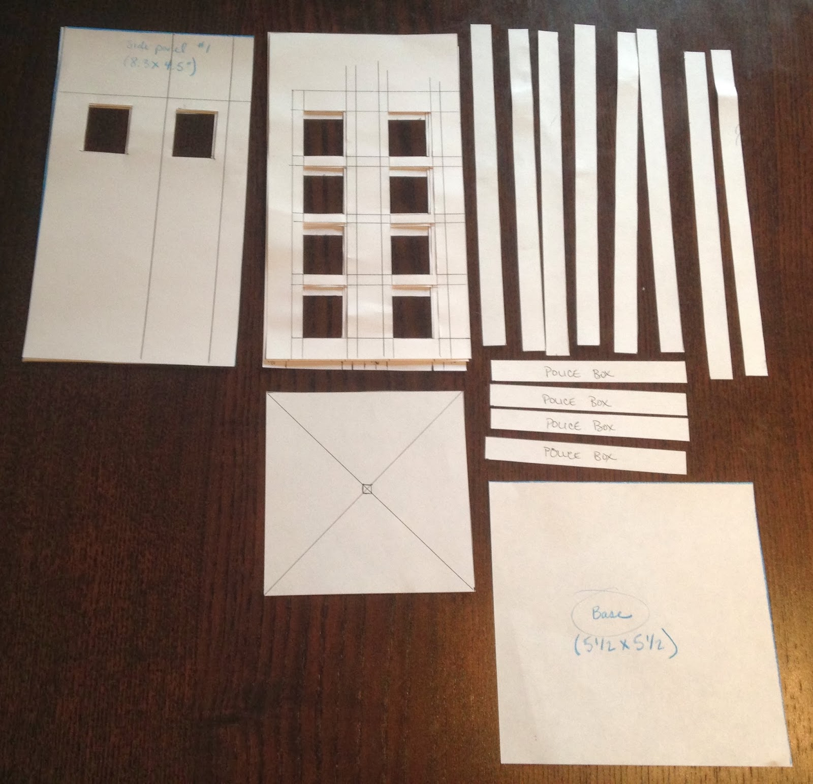 How To, How Hard, And How Much: How Not To Make A Gingerbread Tardis with regard to Tardis Gingerbread House Template