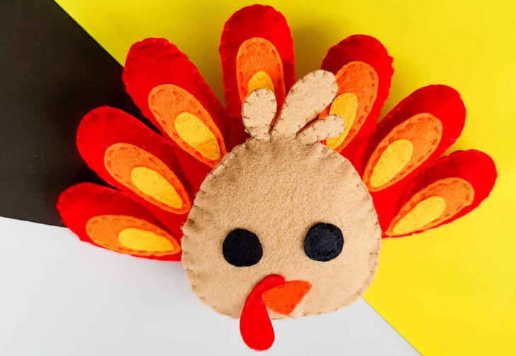 Felt Turkey Template