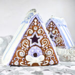 How To Make A Gingerbread House • Baste Cut Fold Regarding Gingerbread A Frame House Template