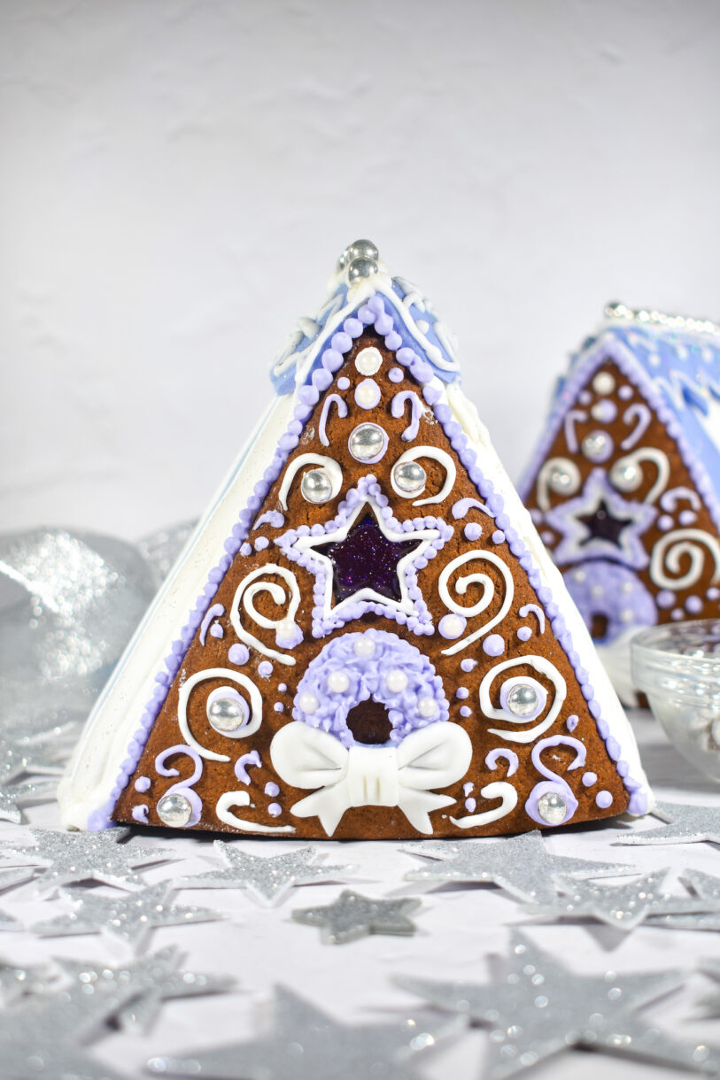 How To Make A Gingerbread House for Printable A Frame Gingerbread House Template