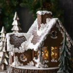 How To Make A Gingerbread House Recipe   Curly Girl Kitchen Intended For Make Your Own Gingerbread House Template