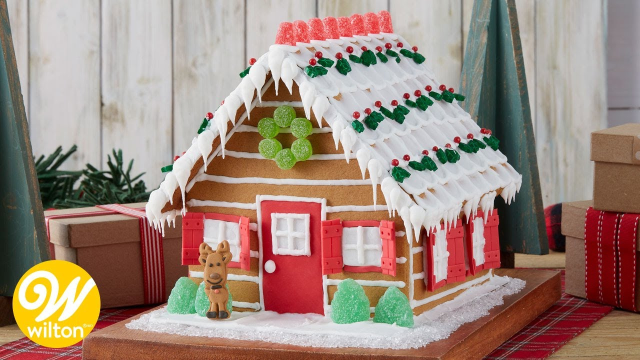 How To Make A Gingerbread House | Wilton with regard to Wilton Gingerbread House Template
