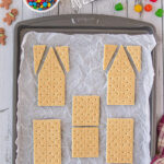 How To Make A Graham Cracker Gingerbread House   Restless Chipotle Throughout Gingerbread House Template Graham Cracker