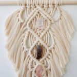 How To Make A Macrame Feather Wall Hanging (Tutorial) | Marching North Regarding Free Printable Macrame Feather Template