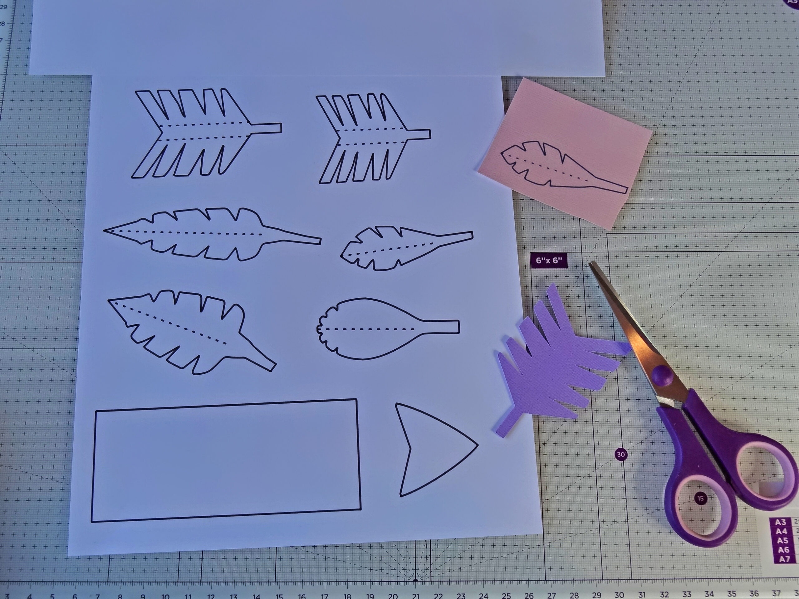 How To Make A Paper Arrow | Gathered with regard to Arrow Feather Printable Template