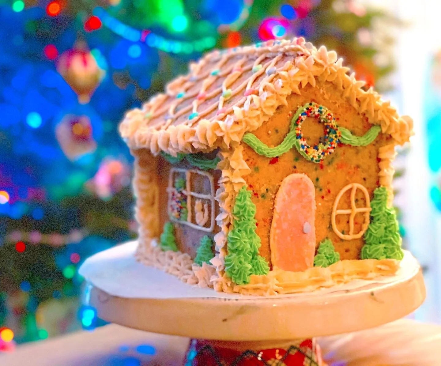 How To Make A Sugar Cookie Gingerbread House (Recipe And Template pertaining to Gingerbread Cookie House Template