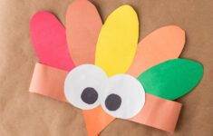 How To Make A Turkey Headband: A Fun And Easy Craft For Kids with regard to Easy Turkey Headband Template