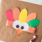 How To Make A Turkey Headband: A Fun And Easy Craft For Kids With Turkey Headband Craft Template