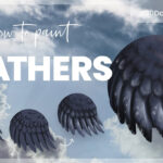 How To Paint Feathers (The Easy Way!)• 30 Days Of Digital Art 2022 Regarding Paint Feather Template