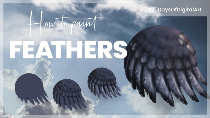 Paint Feather Template