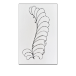 How To Quilt Feathers With Free Motion And Rulerwork   Weallsew Within Free Quilting Feather Template