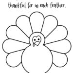 I Am Thankful For' Printables   10 Unique Worksheets | Printabulls Within Reproducible Turkey Feather Thankful Template
