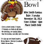 Image | Formats | Think On It In Turkey Bowl Flyer Template