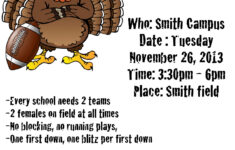 Image | Formats | Think On It in Turkey Bowl Flyer Template