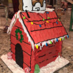 Impressive Snoopy Inspired Designmichaela B. Regarding Snoopy Gingerbread House Template