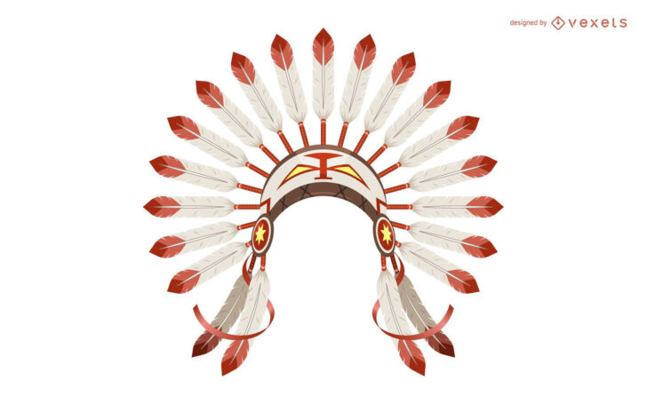 Indian Feather Pattern Template