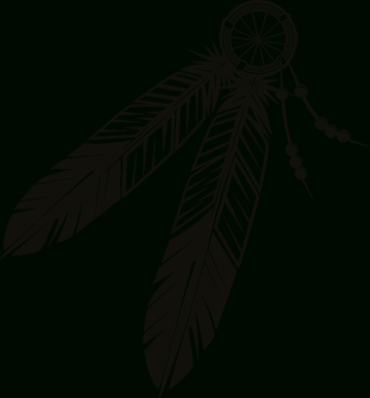 Indian Feathers - Free Vector Clipart Images On Creazilla in Free Printable Indian Feather Template