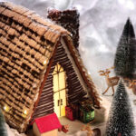 Local Pastry Chef'S Midcentury Modern Gingerbread House Is A Diy For Mid Century Modern Gingerbread House Template