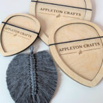 Macrame Leaf & Feather Cutting Template / Macrame Wall Hanging Within Macrame Leaf And Feather Cutting Template