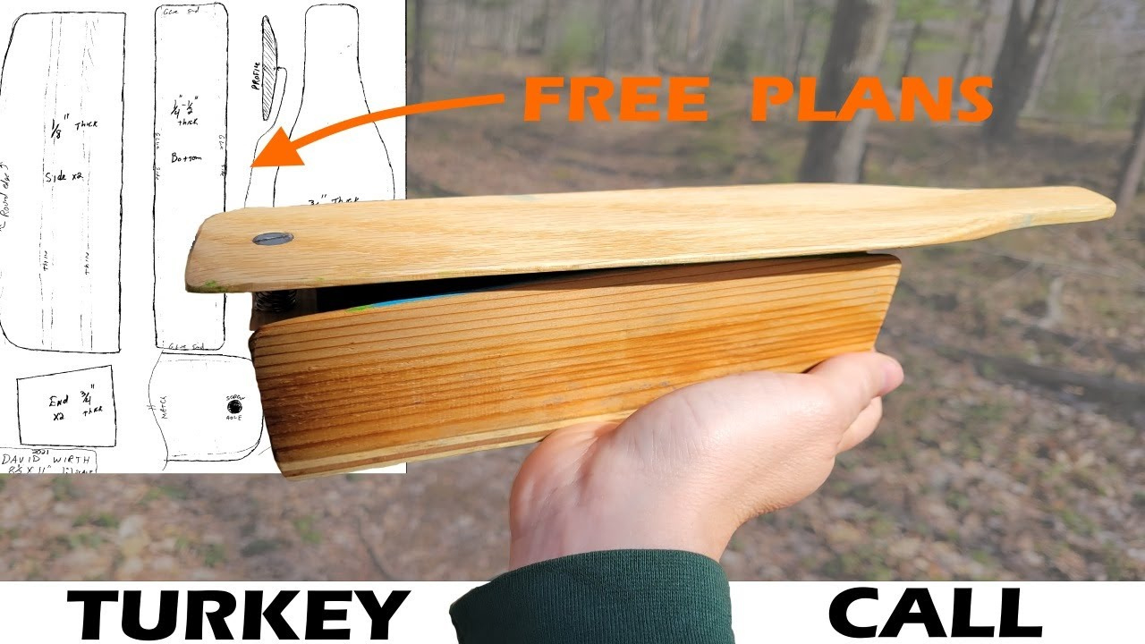 Make A Turkey Call - Free Plans regarding Turkey Box Call Template