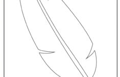 Make Thanksgiving Day Crafts With Turkey Feather Template | Kids regarding Feather Drawing Template