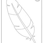 Make Thanksgiving Day Crafts With Turkey Feather Template | Kids With Regard To Feather Cutout Template
