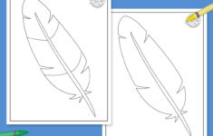 Make Thanksgiving Day Crafts With Turkey Feather Template | Kids with regard to Feather Template Printable Free