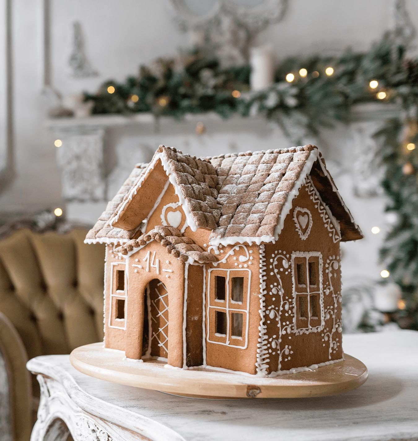 Make Your Own Diy Gingerbread House Kit - Salisbury Greenhouse - Blog with Gingerbread House Kit Template